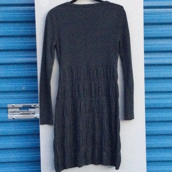 NWOT Calvin Klein charcoal Sweater Dress size Small - Picture 7 of 7